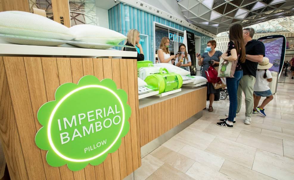 Imperial bamboo pillow clearance
